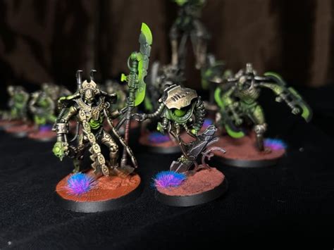 My Necron Combat Patrol Rwarhammer40k