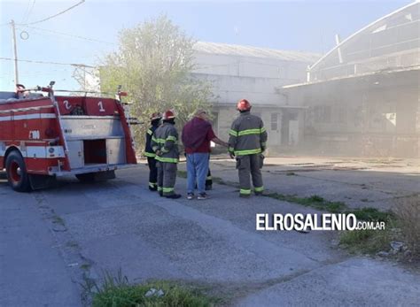 Otra Vez Fuego En La Ex Caipal El Rosalenio Digital Punta Alta