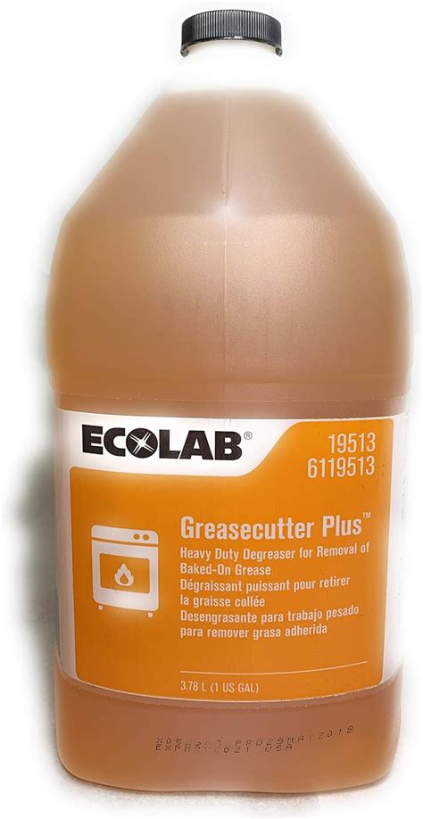 Amazon ECOLAB Greasecutter Plus Heavy Duty Degreaser 1 Gallon