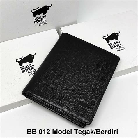 Jual Dompet Pria Kulit Import Braun Buffel Bb Model Tegak Berdiri