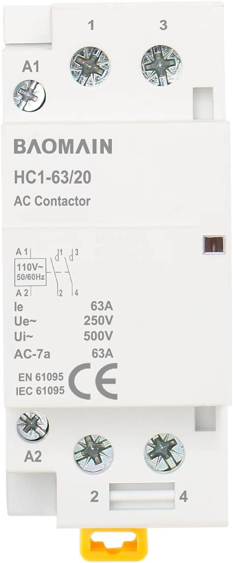 Amazon Baomain Ac Contactor Hc V A Pole No