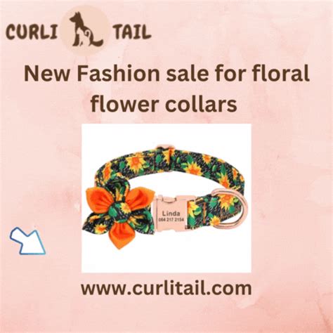 Finest Floral Flower Collars in the USA | Pet ID collars - venkata p ...