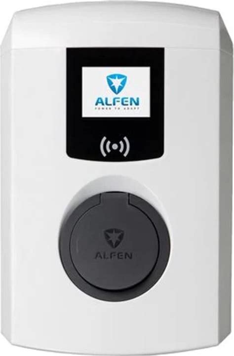 Alfen Eve Single Pro Line 22kw 3 Fase Rfid Socket Laden Op