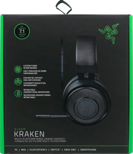 Razer Kraken Gaming Headset - Black, 1 ct - QFC