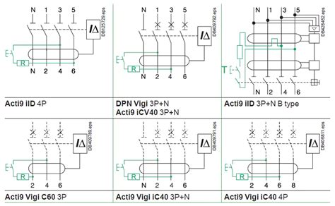 Schneider Electric Acti9 IDD40K Differential Circuit Breaker Instructions