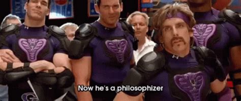 Philosopher Ben Stiller GIF - Philosopher BenStiller Dodgeball ...