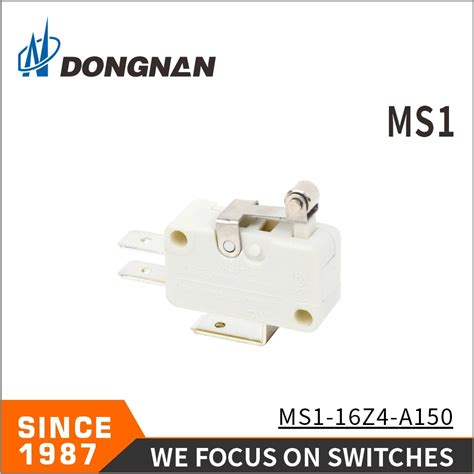 Dongnan 16A 250V Basic Micro Switch With Straight Lever Home Appliances