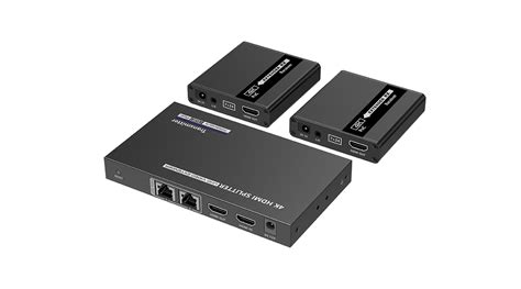 Lkv P X Hdmi Splitter With Extender Poc K Hz Lenkeng