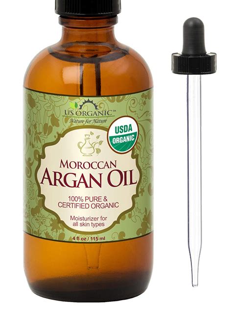 100 Pure Certified Usda Organic Morrocan Argan Oil Us Organic The Usda Certified Organic