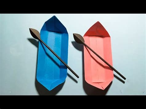 How To Make A Paper Boat Diy Easy Paper Speed Boat Origami Boat