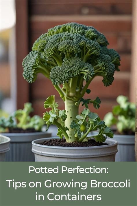 Potted Perfection Tips On Growing Broccoli In Containers