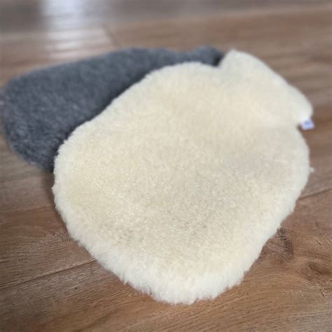 Wool Fleece Hot Water Bottle By Idyll Home