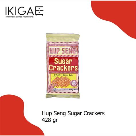 Jual HUP SENG SUGAR CRACKERS BISKUIT GULA CRACKERS MANIS 428 GR