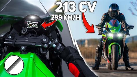 Kawasaki Zx 10r 2021 0 300 Kmh Acceleration Top Speed Reprise