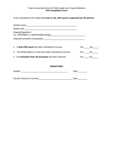 Practicum Completion Doc Template PdfFiller