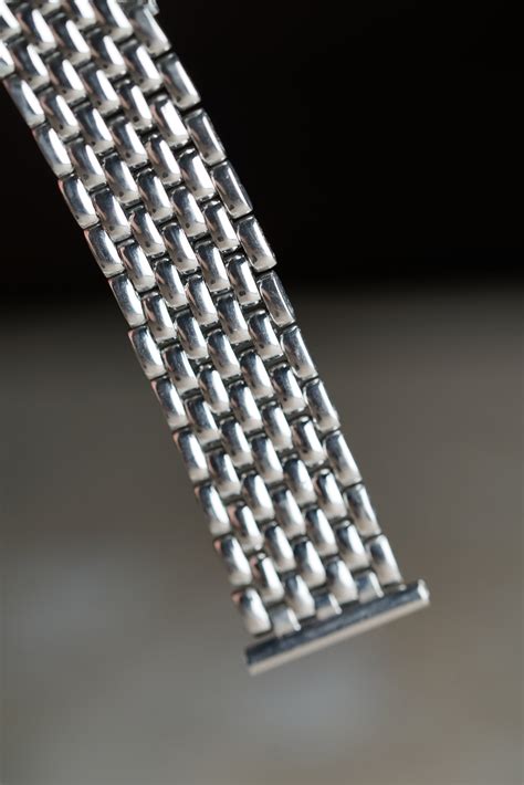 mm Gay Frères Beads of Rice Bracelet Straight End Links Inches Wind Vintage