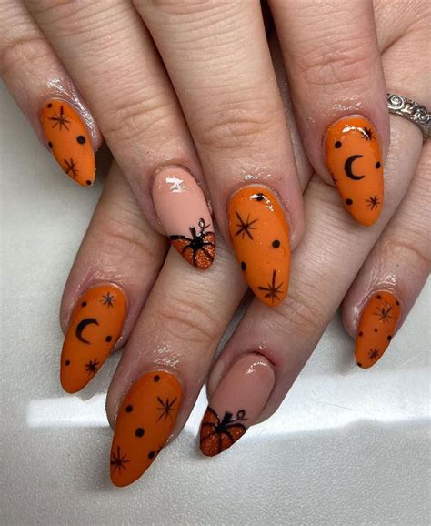 Halloween Nails Pumpkin Atelier Yuwa Ciao Jp