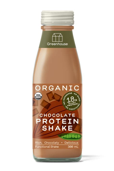 Chocolate Protein Shake Greenhouse