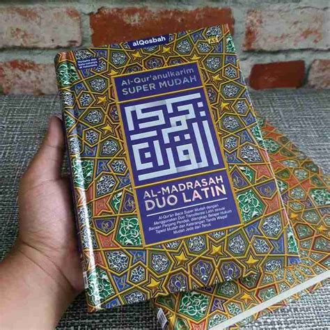 Promo Al Quran Al Madrasah Duo Latin A Al Quran Belajar Super Mudah