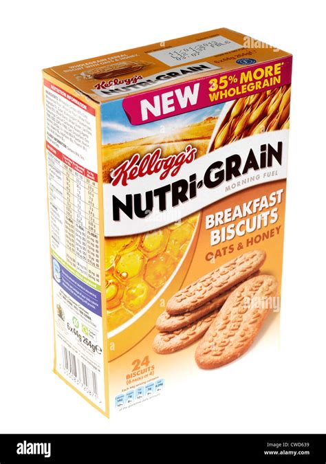 Kellogg S Nutri Grain Breakfast Bars Stock Photo Alamy