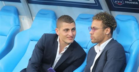 Marco Verratti Et Neymar Lors De La Finale De La Coupe De France Entre