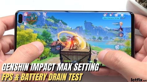 Samsung Galaxy S10 Plus Genshin Impact Gaming Test Max Setting 2022