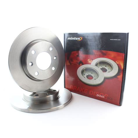 Vw Golf Mintex Rear Brake Discs Pair Genuine Oe Quality Replacement Ebay