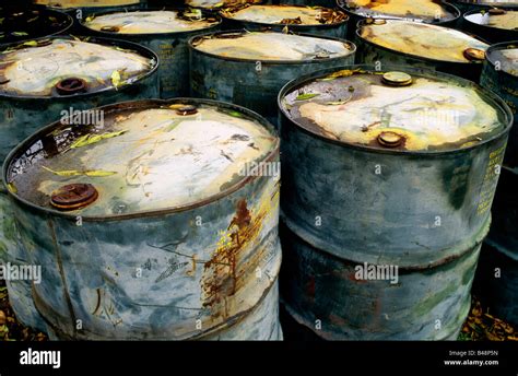 Oil Drums Leaking Hi Res Stock Photography And Images Alamy