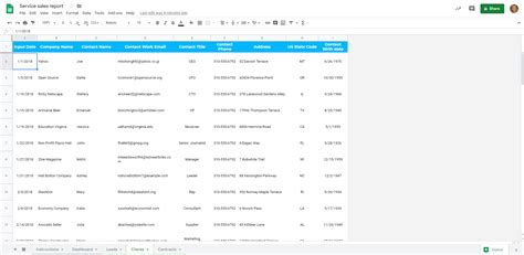 Sales report template in Google Sheets - Sheetgo Blog