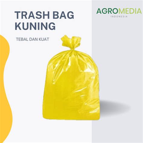 Jual Kantong Sampah Kuning Plastik Sampah Medis Medical Trash Bag