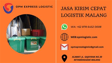 JASA KIRIM CEPAT LOGISTIK MALANG 62 0008 OPM EXPRESS