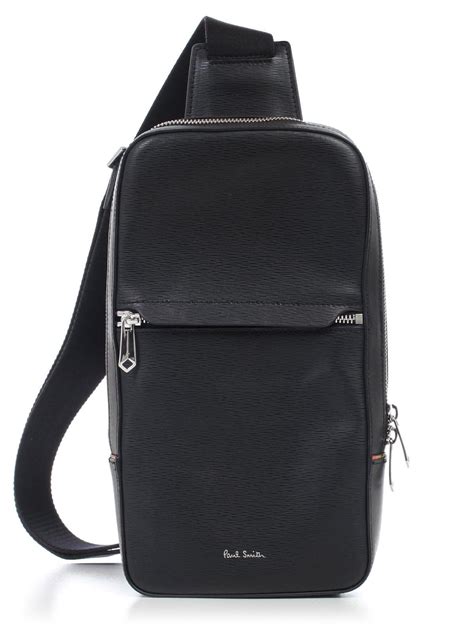 Paul Smith Sling Crossbody Bag In Black Modesens