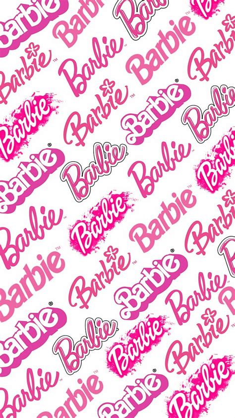 Barbie Background Pink Wallpaper