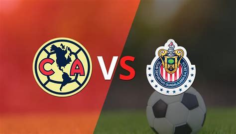 Termina el primer tiempo con una victoria para Club América vs Chivas