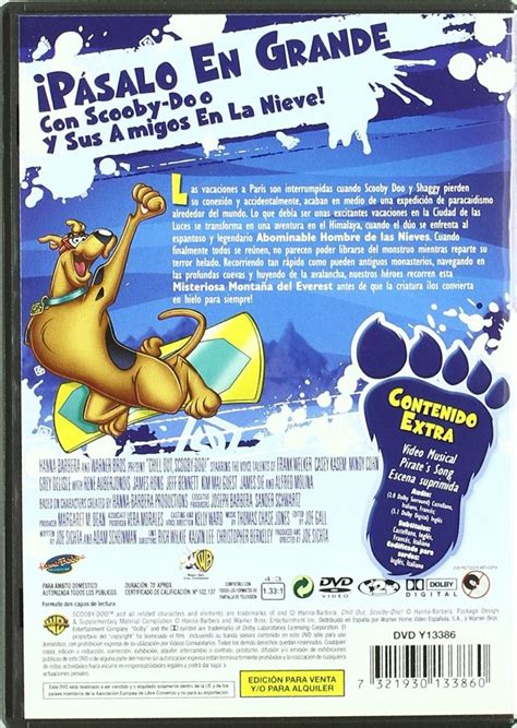 Scooby Doo Y El Abominable Hombre De Las Nieves DVD El Abominable