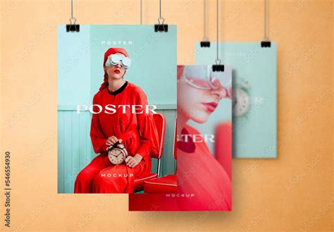 Gallery Posters Mockup Stock Template | Adobe Stock