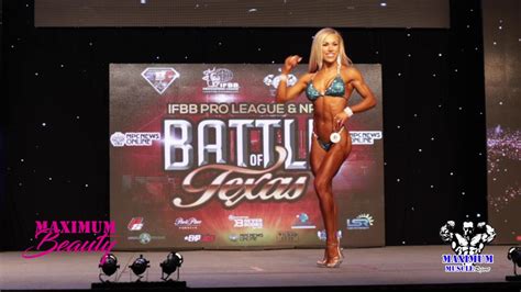 Bikini Posing Ifbb Pro League Battle Of Texas Youtube