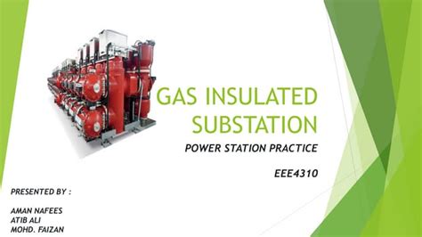 Gas insulated substation | PPT