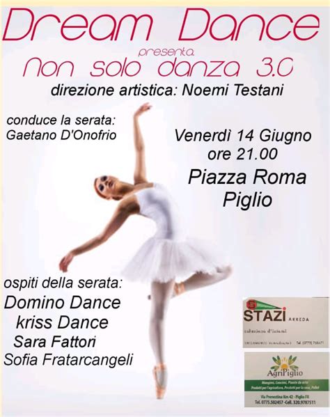 A Piglio Non Solo Danza Il Saggio Di Danza Della Scuola Dream