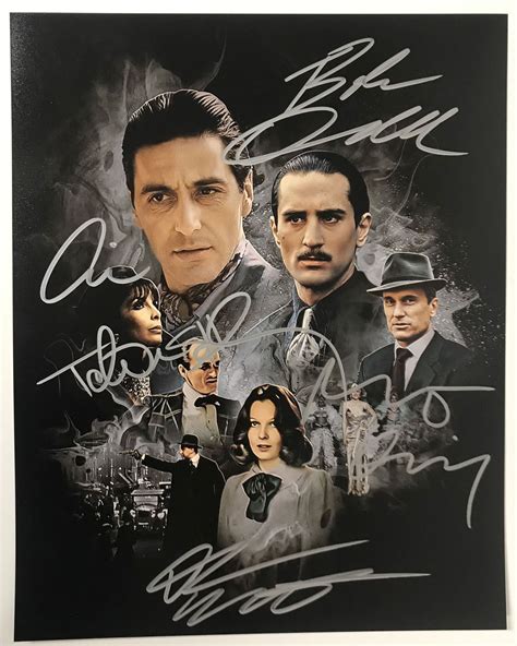 AACS Autographs The Godfather Cast Autographed Glossy 8x10 Photo