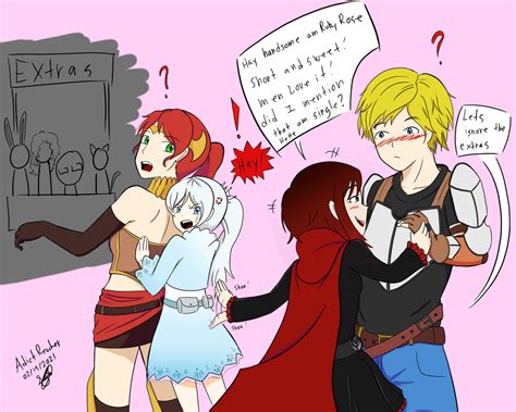 Rwby Ruby X Jaune Extras By Adictreader2 On Deviantart