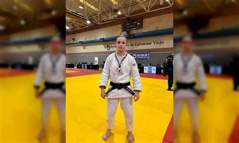 Federación de Judo y DA del Principado de Asturias Plata para Nayara