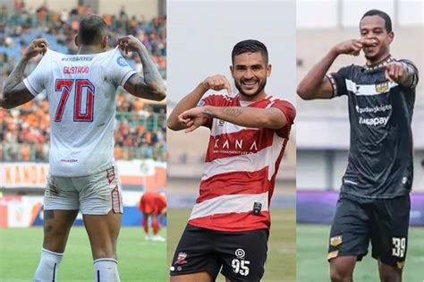 Daftar Top Skor Liga Tidak Ada Pemain Lokal