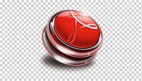 Icono De Yoyo Rojo Y Plateado Rojo Lector Google Chrome Adobe