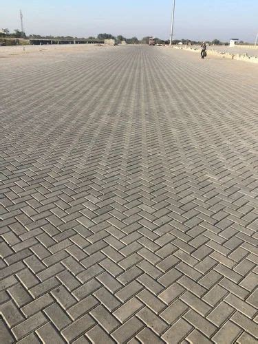 Square Cement Smooth Finish Footpath Paver Blocks 8X8 Dimensions