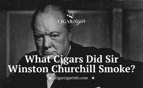 What Cigars Did Sir Winston Churchill Smoke - CigarCigar