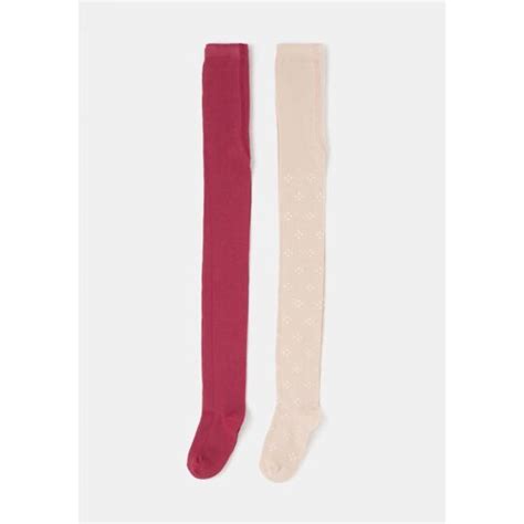 Collant Fille Rose Rouge Ans Tex Le Lot De Paires De Collants