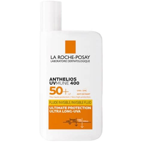 LA ROCHE-POSAY ANTHELIOS SPF50+ UVMUNE 400 слънцезащитен флуид за лице ...