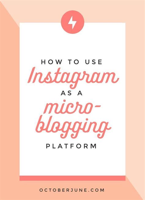 How To Use Instagram As A Microblogging Platform — And Shes Brave Blog Social Media Social