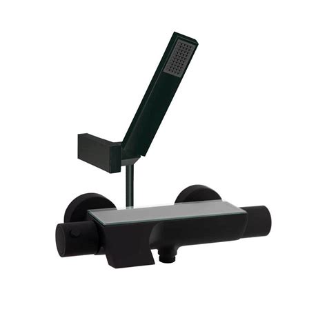 Смеситель термостатический для ванны с каскадным изливом и с душевым ...